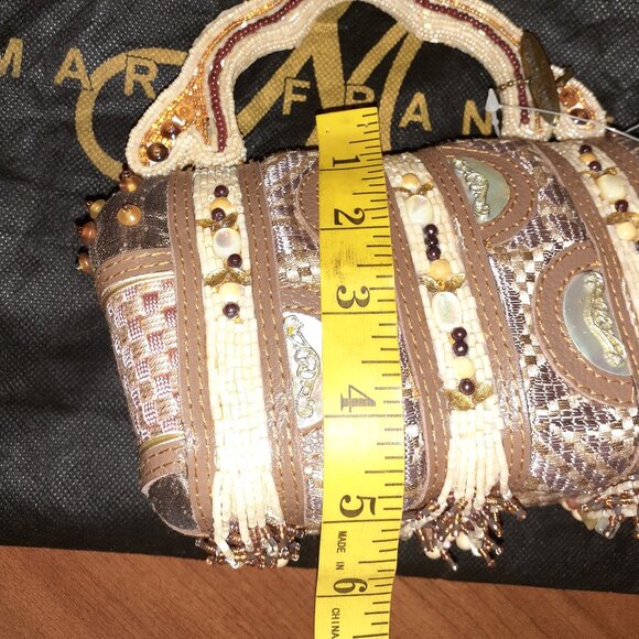 Mary Frances Beaded and Fringe Purse NWT - Picture 8 of 10
